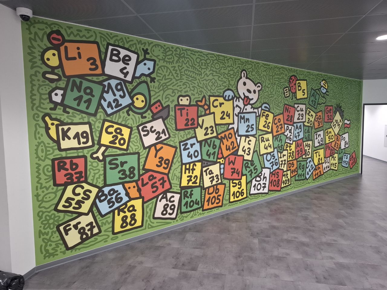 Druk i montaż fototapet w Politechnice Łódzkiej