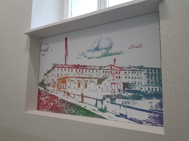 Druk i montaż fototapet w Bibliotece Łódzkiej
